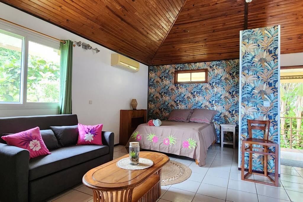 Bungalow Tipanier - Vue Parfaite Tevaitoa Экстерьер фото